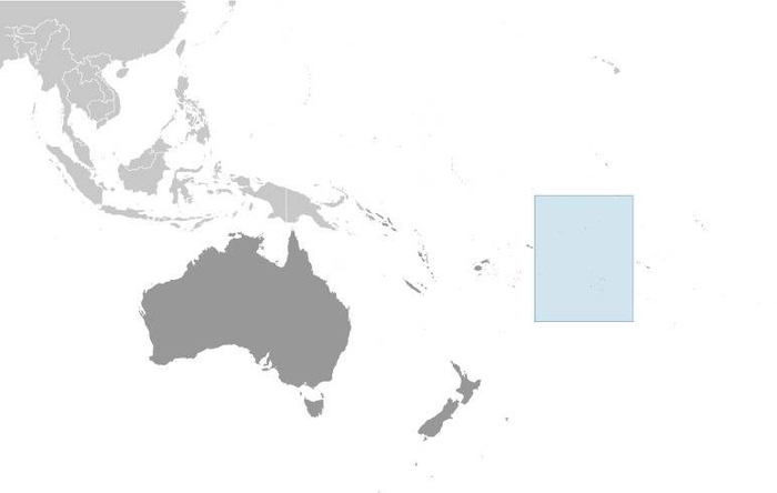 Cook Islands Tokelau and Niue Locator Map