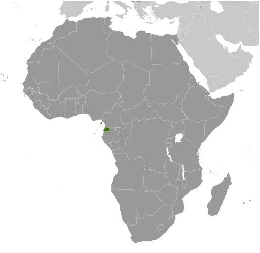 Equatorial Guinea Locator Map