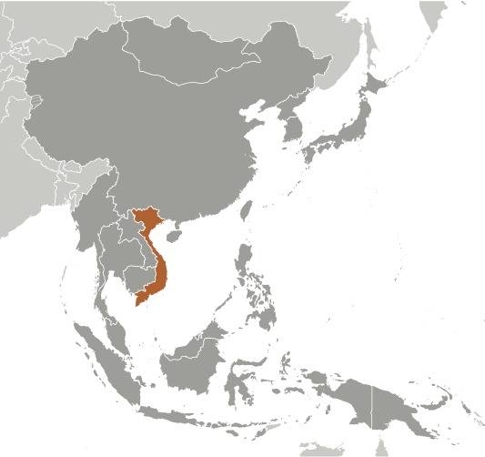Viet Nam Locator Map